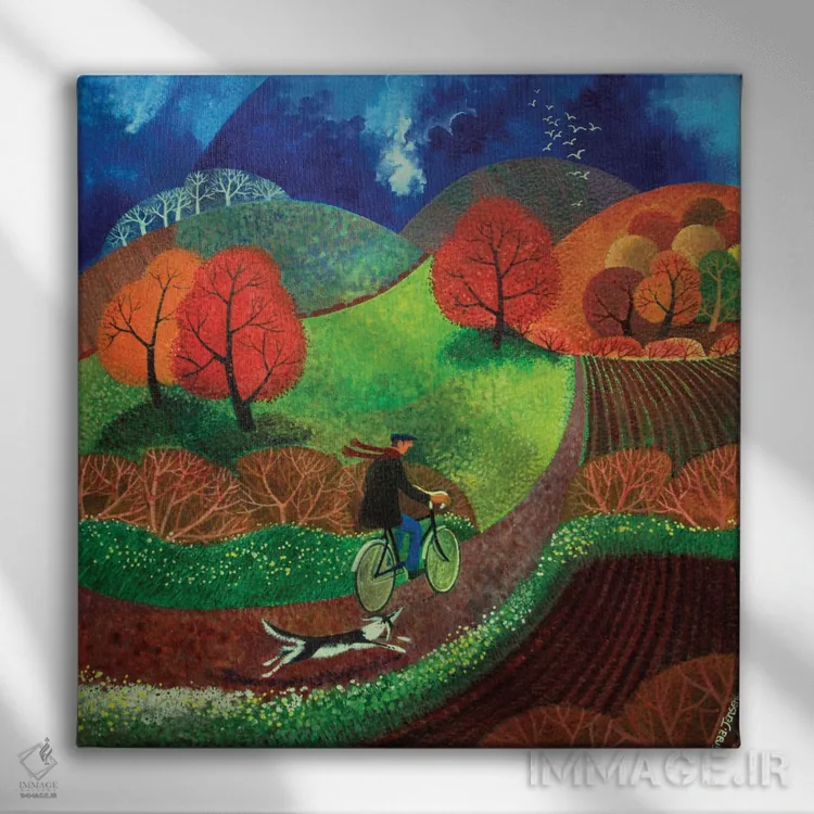 تابلو بهترین دوستان، ۲۰۱۳ اثر لیزا گرا یِنسن - نمای روبهرو روی دیوار