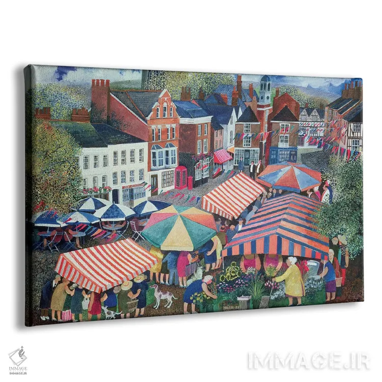 تابلو خرجکنندگان بزرگ اثر لیزا گرا یِنسن - نمای پرسپکتیو محصول