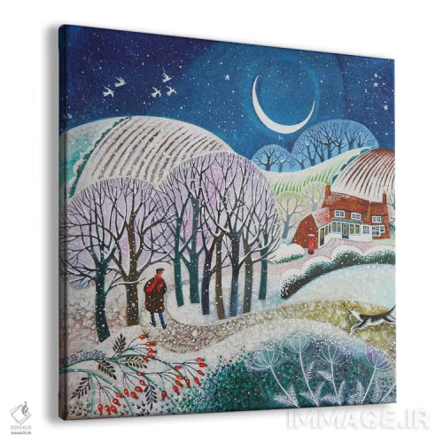 تابلو موج سرما، ۲۰۲۱ اثر لیزا گرا یِنسن - نمای پرسپکتیو محصول