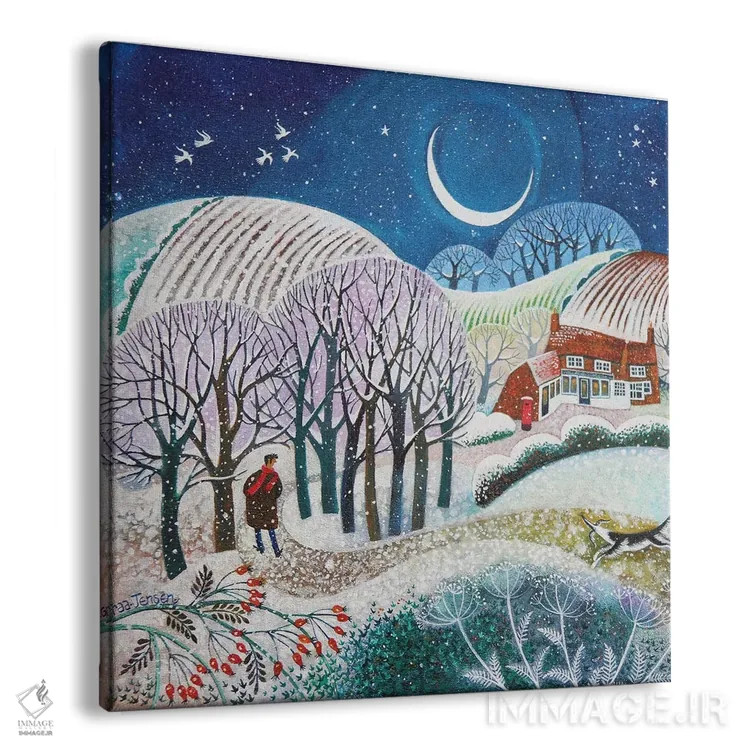 تابلو موج سرما، ۲۰۲۱ اثر لیزا گرا یِنسن - نمای پرسپکتیو محصول