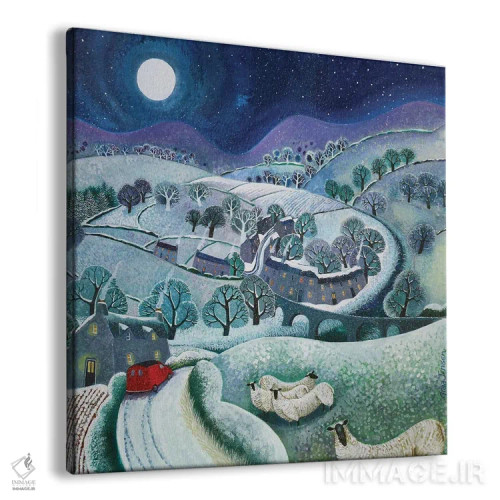 تابلو اولین بارش ریز، ۲۰۱۶ اثر لیزا گرا یِنسن - نمای پرسپکتیو محصول