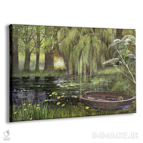 تابلو قایق جورج، ۲۰۰۰ اثر لیزا گرا یِنسن - نمای پرسپکتیو محصول