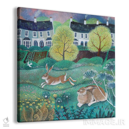 تابلو واگذار شده به طبیعت، ۲۰۱۷ اثر لیزا گرا یِنسن - نمای پرسپکتیو محصول