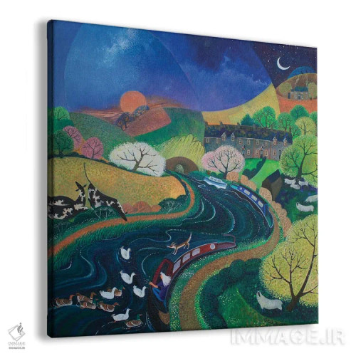 تابلو مهار شده برای شب، ۲۰۱۲ اثر لیزا گرا یِنسن - نمای پرسپکتیو محصول