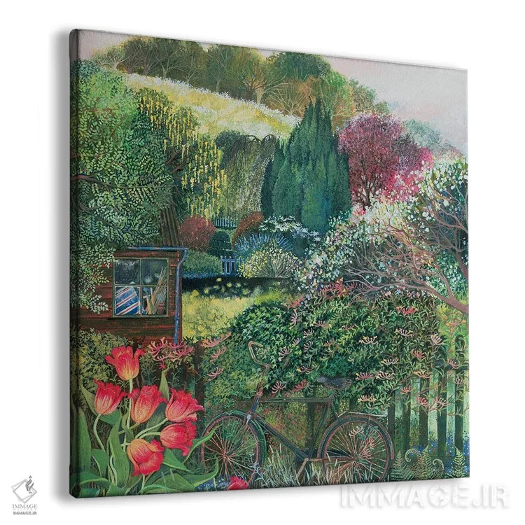 تابلو دوچرخه مارتین، ۱۹۹۱ اثر لیزا گرا یِنسن - نمای پرسپکتیو محصول