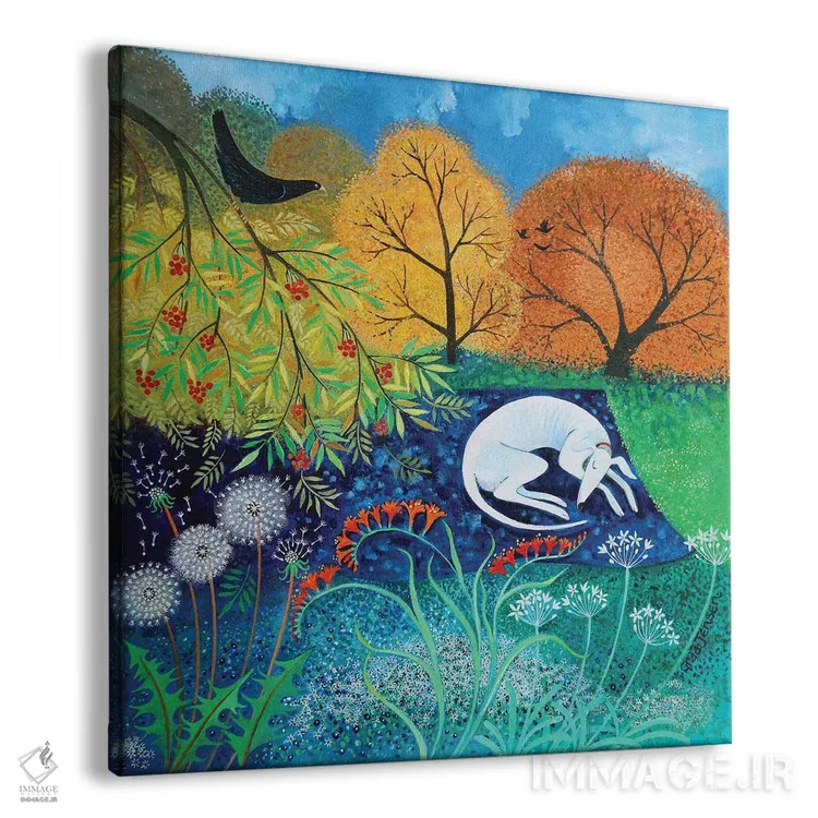 تابلو خواب نیمروزی، ۲۰۱۸ (سیستا) اثر لیزا گرا یِنسن - نمای پرسپکتیو محصول