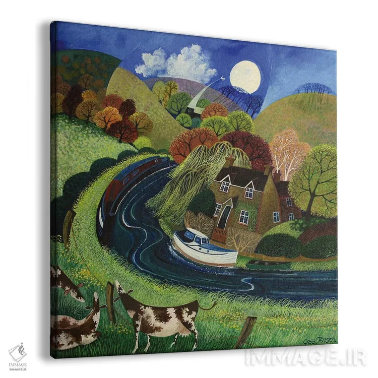 تابلو سنت کاترین، نزدیکی شالفورد، ۲۰۱۳ (انگلیس) اثر لیزا گرا یِنسن - نمای پرسپکتیو محصول