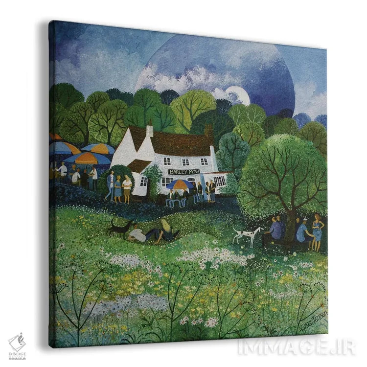 تابلو درخت جو (نقاشی آبرنگ)، ۲۰۰۹ اثر لیزا گرا یِنسن - نمای پرسپکتیو محصول