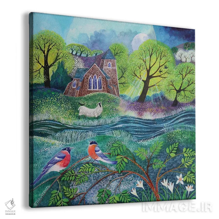 تابلو سنت لارنس، ۲۰۲۱ اثر لیزا گرا یِنسن - نمای پرسپکتیو محصول