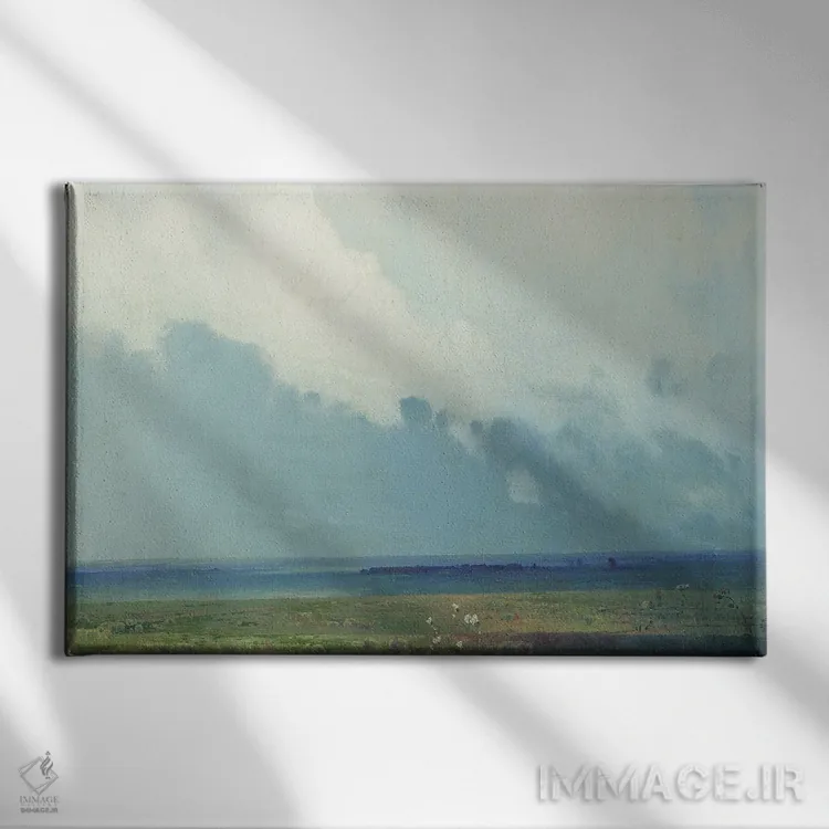 تابلو پیش از طوفان اثر آرکیپ ایوانوویچ کوئینجی (نقاش روسی) - نمای روبهرو روی دیوار