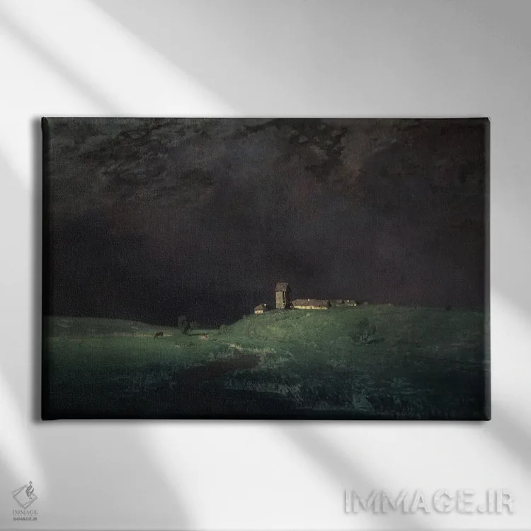 تابلو پس از طوفان، ۱۸۷۹ اثر آرکیپ ایوانوویچ کوئینجی (نقاش روسی) - نمای روبهرو روی دیوار