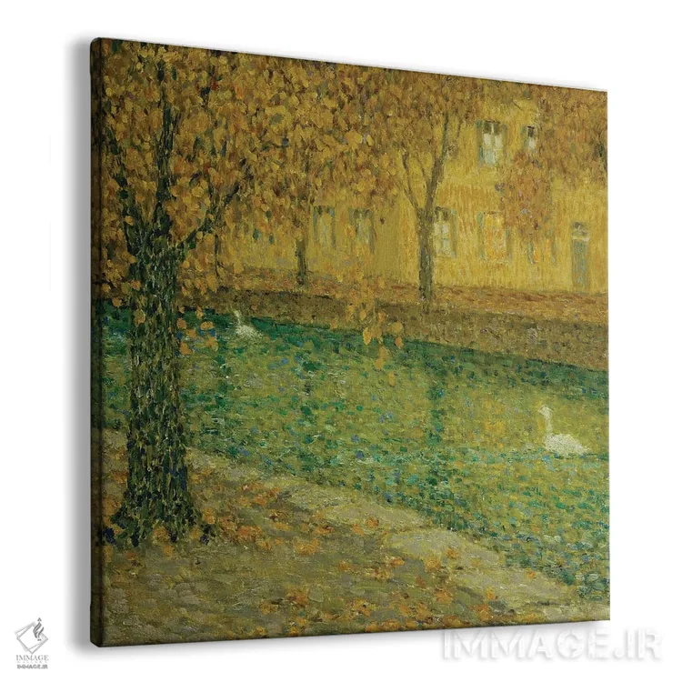 تابلو کانال انسی، ۱۹۳۶ (فرانسه) اثر آنری اوژن اوگوستین لو سیدانر - نمای پرسپکتیو محصول