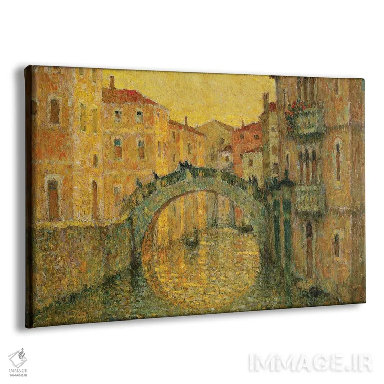 تابلو خورشید صبحگاهی، ونیز، ۱۹۱۷ اثر آنری اوژن اوگوستین لو سیدانر - نمای پرسپکتیو محصول