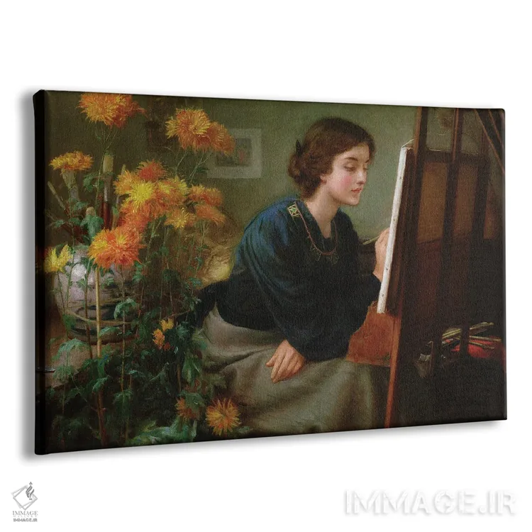 تابلو پای سهپایهٔ نقاشی اثر جیمز ان. لی - نمای پرسپکتیو محصول