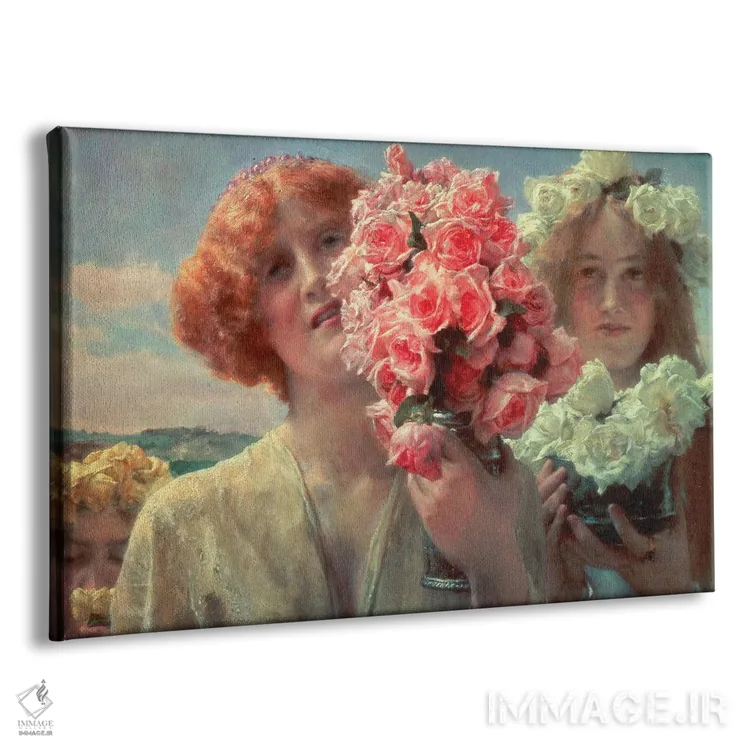 تابلو 1911,پیشنهاد تابستانی، ۱۹۱۱ اثر سر لاورنس آلما-تادما (نقاش منزازی انگلیسی) - نمای پرسپکتیو محصول