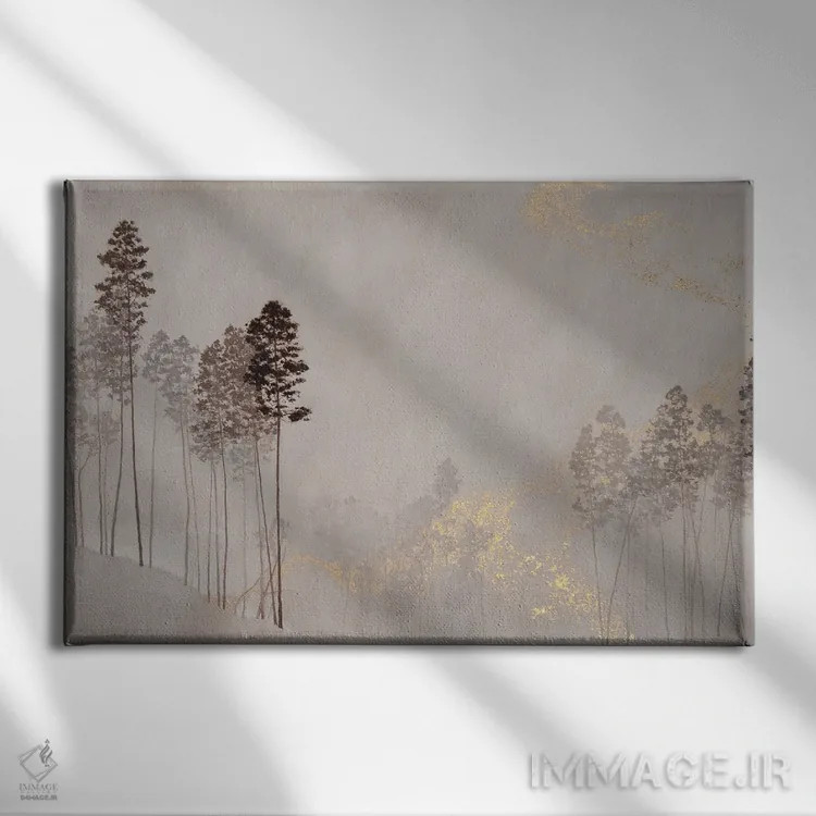 تابلو گروه کر اثر انگوس همپل - نمای روبهرو روی دیوار