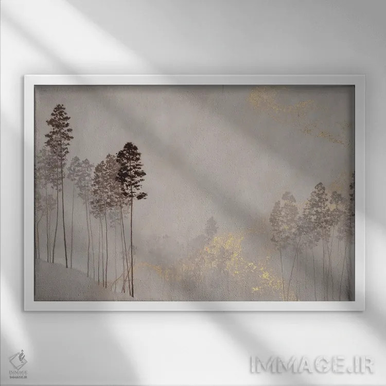 تابلو گروه کر اثر انگوس همپل - نمای قابدار سفید