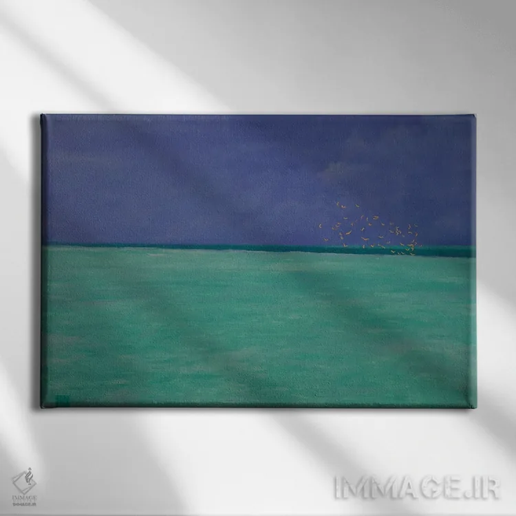 تابلو 2017,بازی، ۲۰۱۷ اثر انگوس همپل - نمای روبهرو روی دیوار