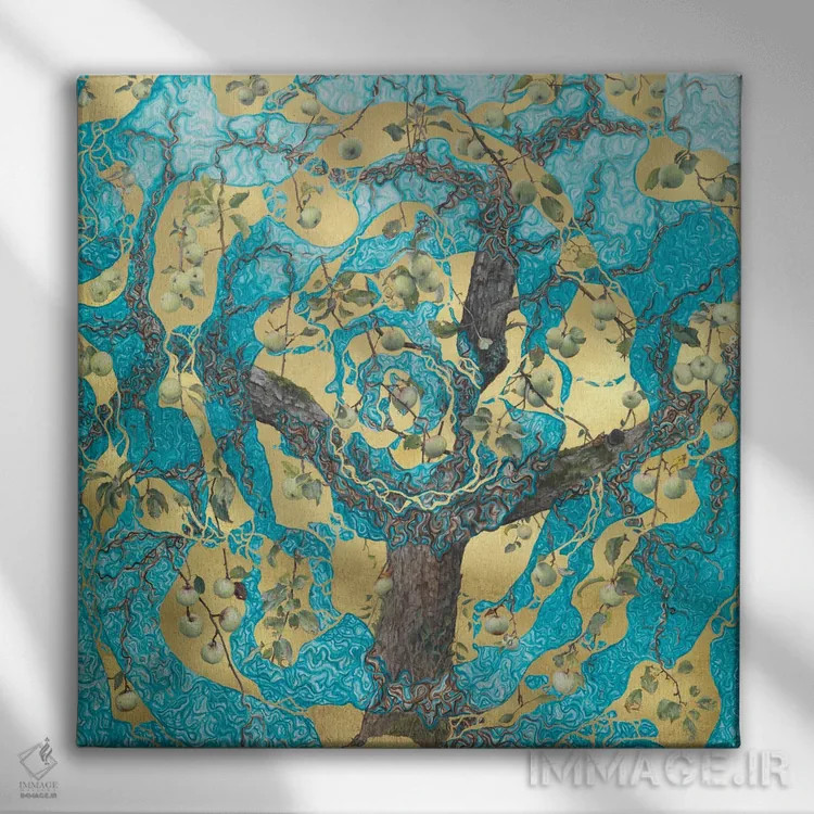 تابلو 2010,سکوت ۸، ۲۰۱۰ اثر انگوس همپل - نمای روبهرو روی دیوار