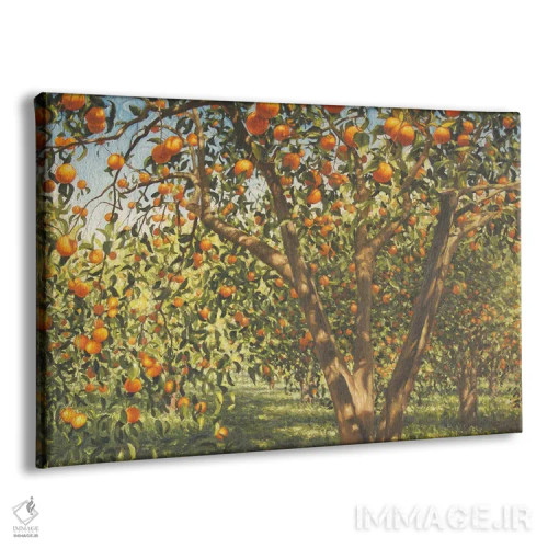 تابلو 2012,سکوت زیر درختان پرتقال ۱، ۲۰۱۲ اثر انگوس همپل - نمای پرسپکتیو محصول