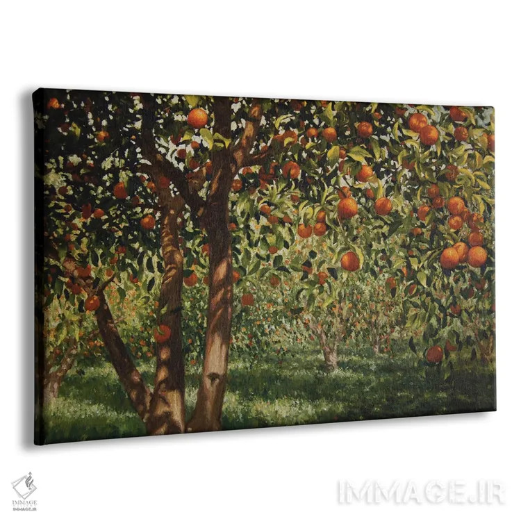 تابلو 2012,سکوت زیر درختان پرتقال ۲، ۲۰۱۲ اثر انگوس همپل - نمای پرسپکتیو محصول