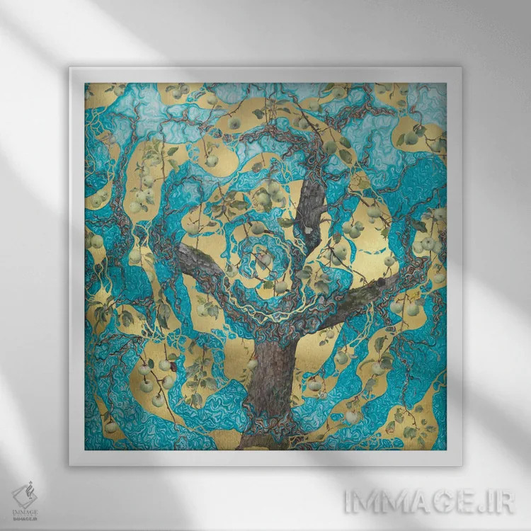 تابلو 2010,سکوت ۸، ۲۰۱۰ اثر انگوس همپل - نمای قابدار سفید