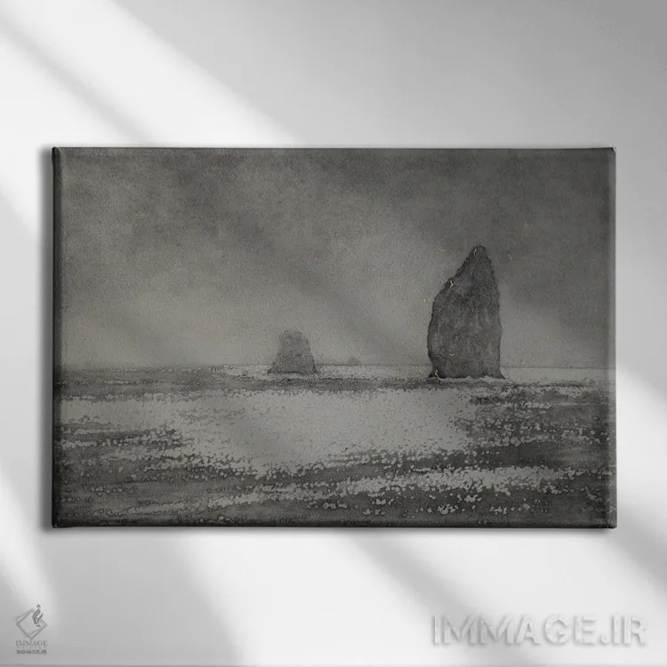 تابلو 2017,تثلیث، ۲۰۱۷ (اصطلاح مسیحی) اثر انگوس همپل - نمای روبهرو روی دیوار