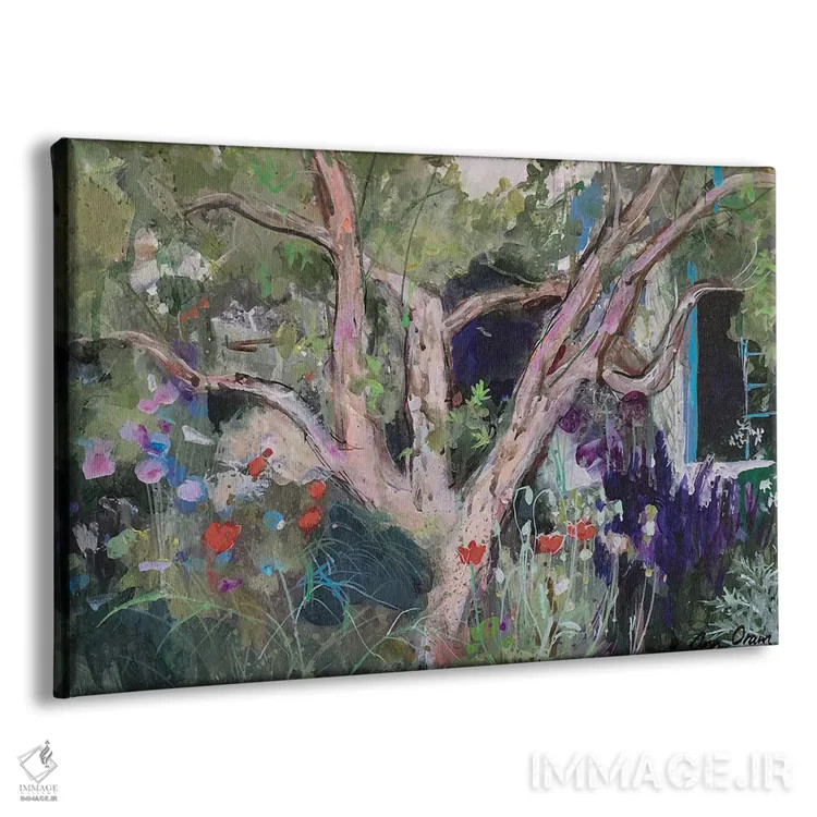 تابلو 2019,باغ مدیترانهای، ۲۰۱۹ اثر آن اورام - نمای پرسپکتیو محصول