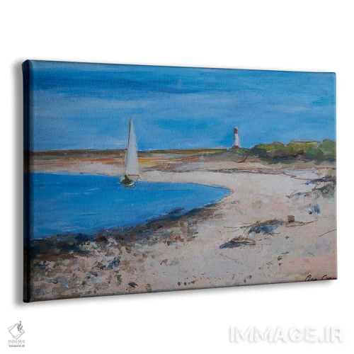 تابلو 2021,قایق بادبانی نزدیک برک ویک، ۲۰۲۱ اثر آن اورام - نمای پرسپکتیو محصول