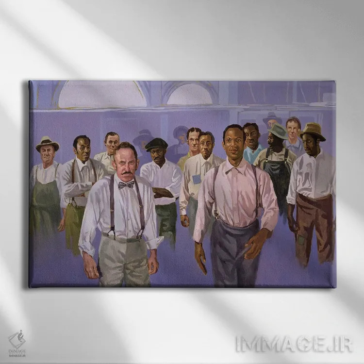 تابلو 2003,علیه همه شانسها، ۲۰۰۳ اثر کالین بوتمن - نمای روبهرو روی دیوار