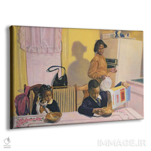 تابلو 1991,قبل از مدرسه، ۱۹۹۱ اثر کالین بوتمن - نمای پرسپکتیو محصول