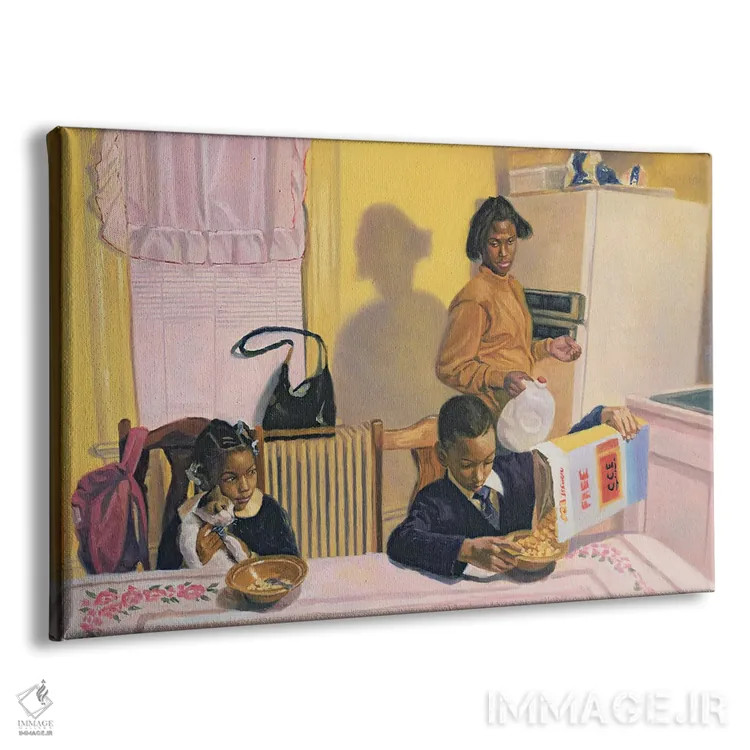 تابلو 1991,قبل از مدرسه، ۱۹۹۱ اثر کالین بوتمن - نمای پرسپکتیو محصول