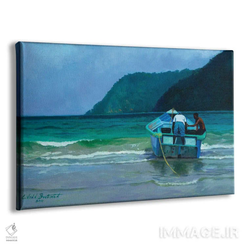 تابلو پیش از شکار (یا صید) اثر کالین بوتمن - نمای پرسپکتیو محصول