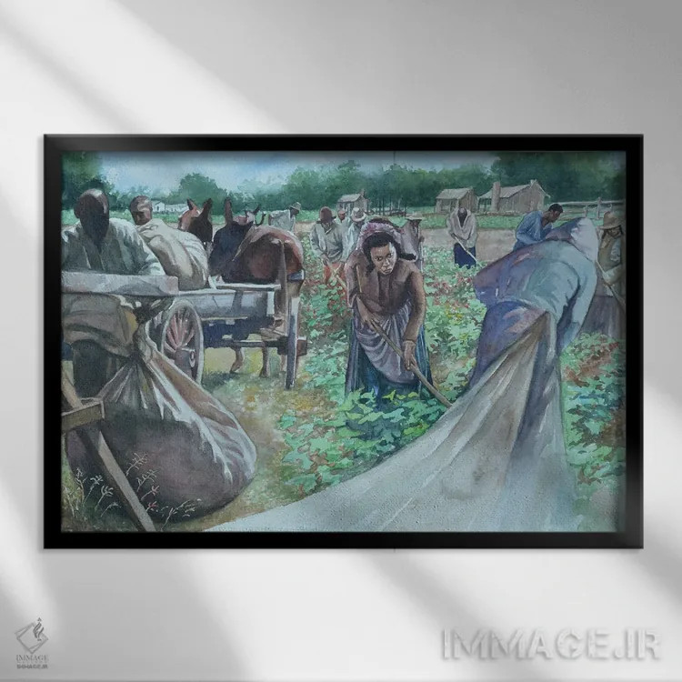 تابلو 2010,طاقت فرسا، ۲۰۱۰ اثر کالین بوتمن - نمای قابدار مشکی