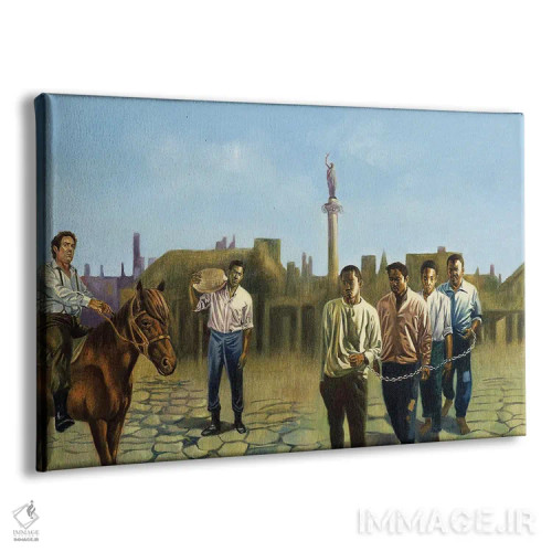 تابلو تور آبی، ۱۹۹۳ اثر کالین بوتمن - نمای پرسپکتیو محصول