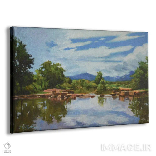 تابلو سعادت کارونی، ۲۰۱۸ اثر کالین بوتمن - نمای پرسپکتیو محصول