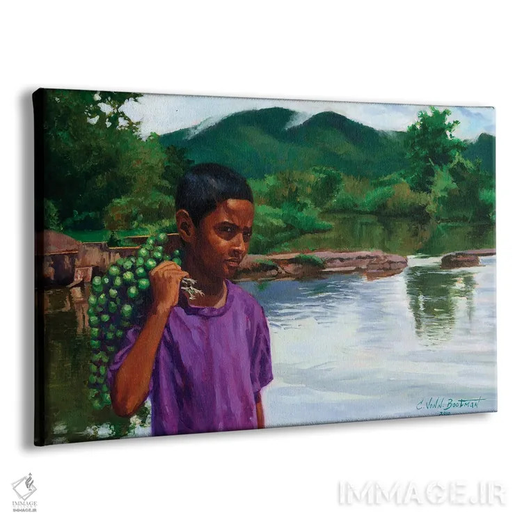 تابلو چنت کارونی اثر کالین بوتمن - نمای پرسپکتیو محصول