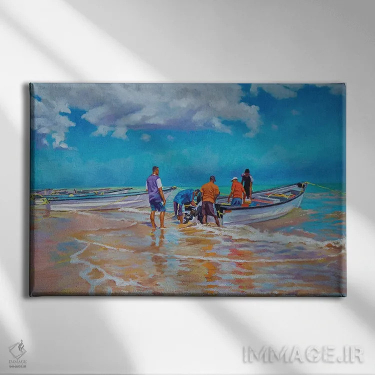 تابلو امیدوار، ۲۰۲۱ اثر کالین بوتمن - نمای روبهرو روی دیوار