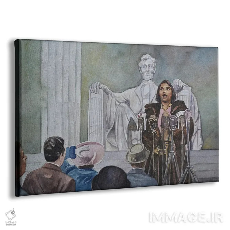 تابلو ماریان اندرسون آواز خواند! ۲۰۱۰ اثر کالین بوتمن - نمای پرسپکتیو محصول