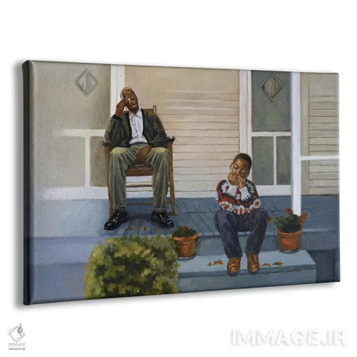 تابلو درس موسیقی شماره ۳، ۲۰۰۰ اثر کالین بوتمن - نمای پرسپکتیو محصول