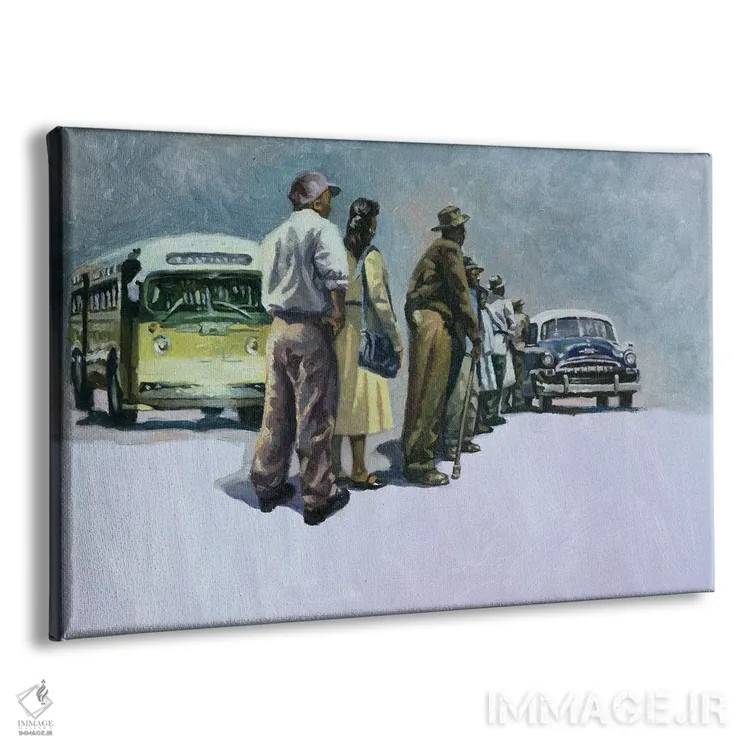 تابلو برکههای سرکشی، ۲۰۰۱ اثر کالین بوتمن - نمای پرسپکتیو محصول