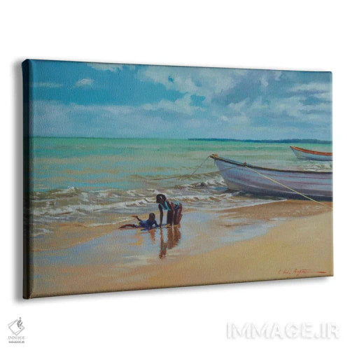 تابلو شن لغزنده، ۲۰۱۸ اثر کالین بوتمن - نمای پرسپکتیو محصول