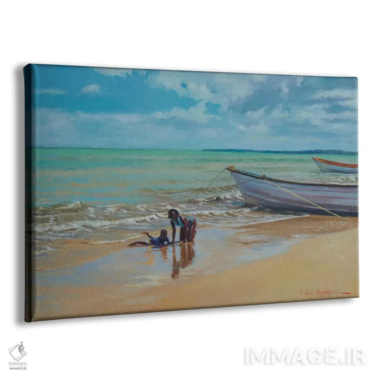 تابلو شن لغزنده، ۲۰۱۸ اثر کالین بوتمن - نمای پرسپکتیو محصول