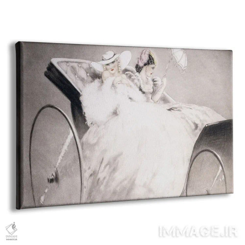 تابلو شانزلیزه اثر لوئیس ایکارت - نمای پرسپکتیو محصول
