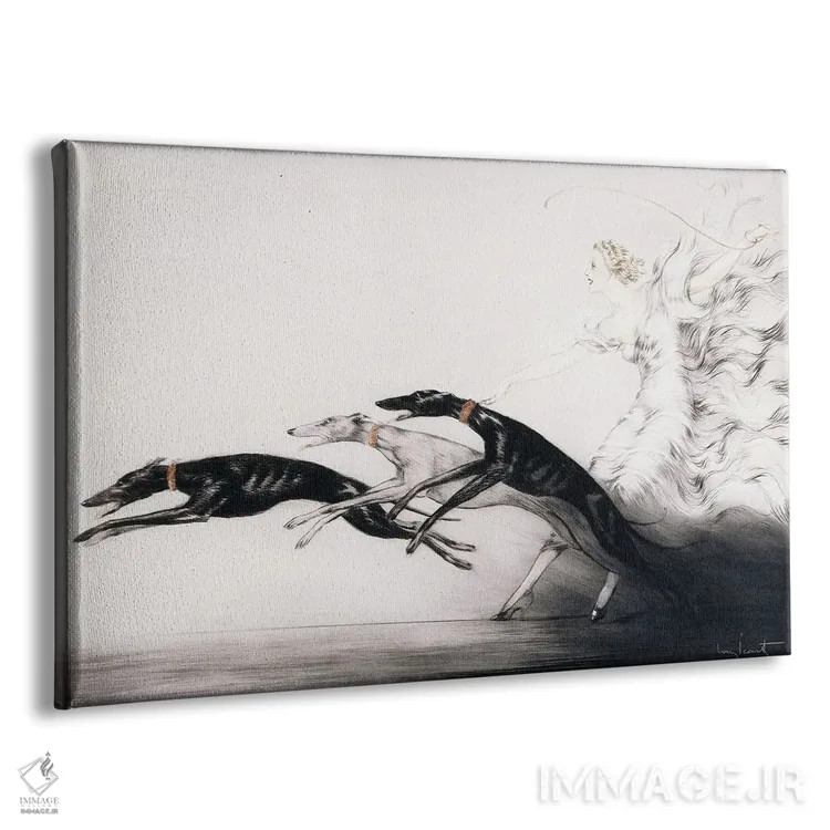 تابلو سرعت ۲، ۱۹۳۳ اثر لوئیس ایکارت - نمای پرسپکتیو محصول