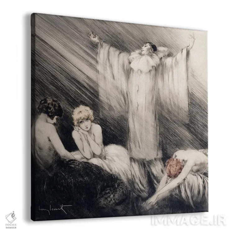 تابلو شعر اثر لوئیس ایکارت - نمای پرسپکتیو محصول