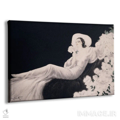 تابلو شکوفهٔ عشق اثر لوئیس ایکارت - نمای پرسپکتیو محصول