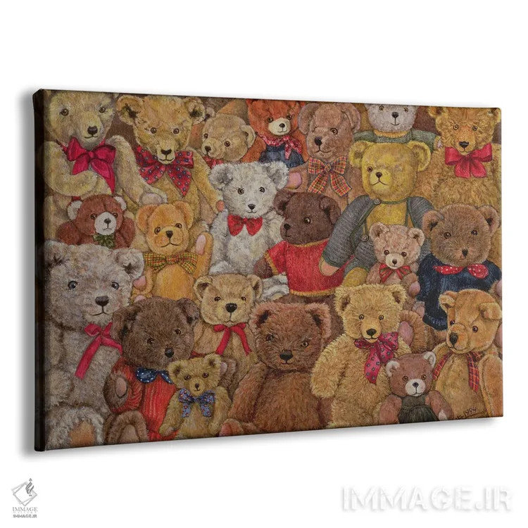 تابلو تد درازکشیده، ۱۹۹۴ اثر دیتز - نمای پرسپکتیو محصول