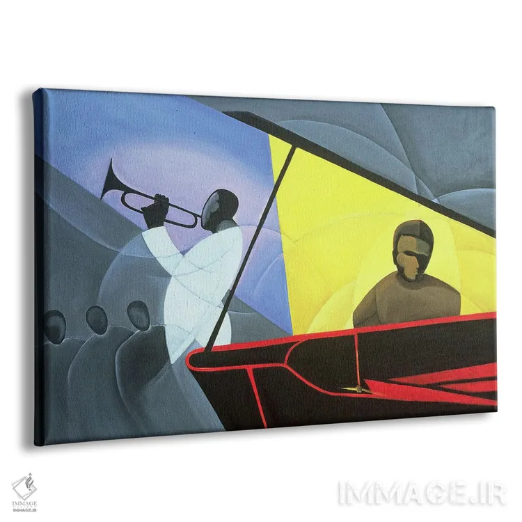 تابلو جاز گرم و سرد، ۲۰۰۴ اثر کاریا موچرهرا - نمای پرسپکتیو محصول