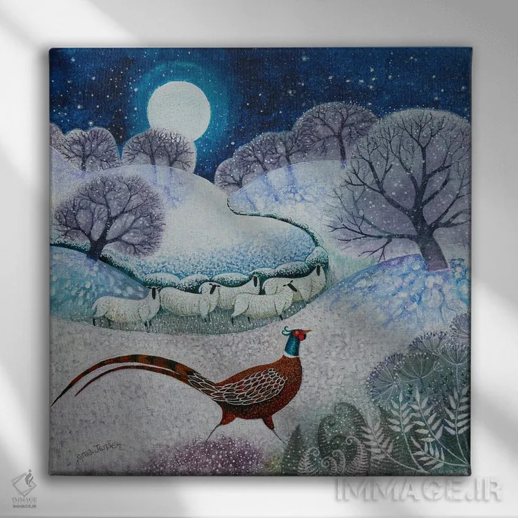 تابلو عالیجناب، ۲۰۲۲ اثر لیزا گرا یِنسن - نمای روبهرو روی دیوار